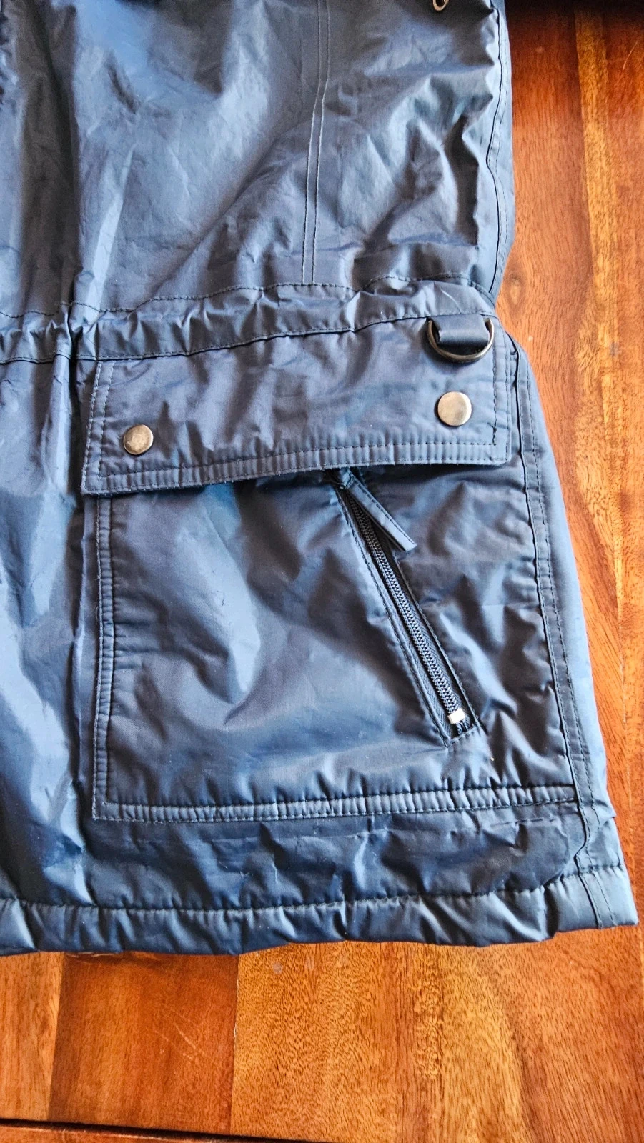 Veste parka Opsial bleu marine taille L – photo 6